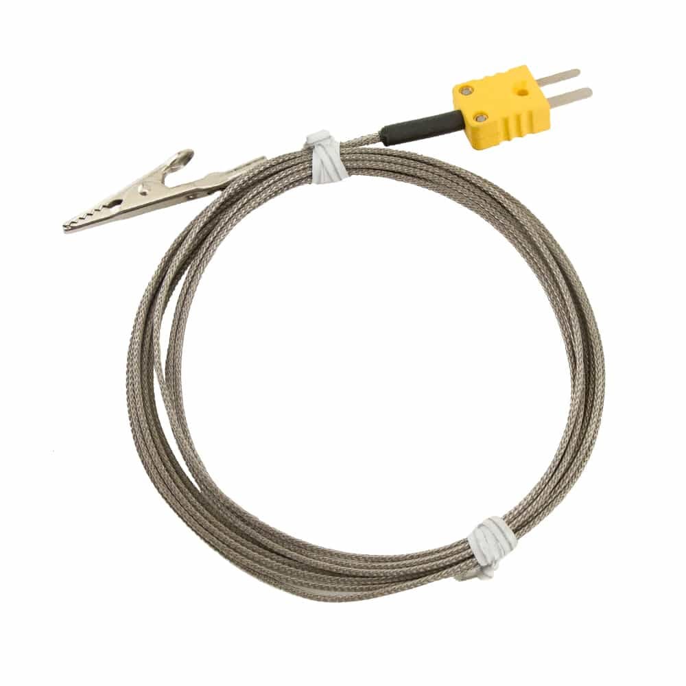Hi-Temp Alligator Clip Oven Probe (8468-22) – ThermoWorks