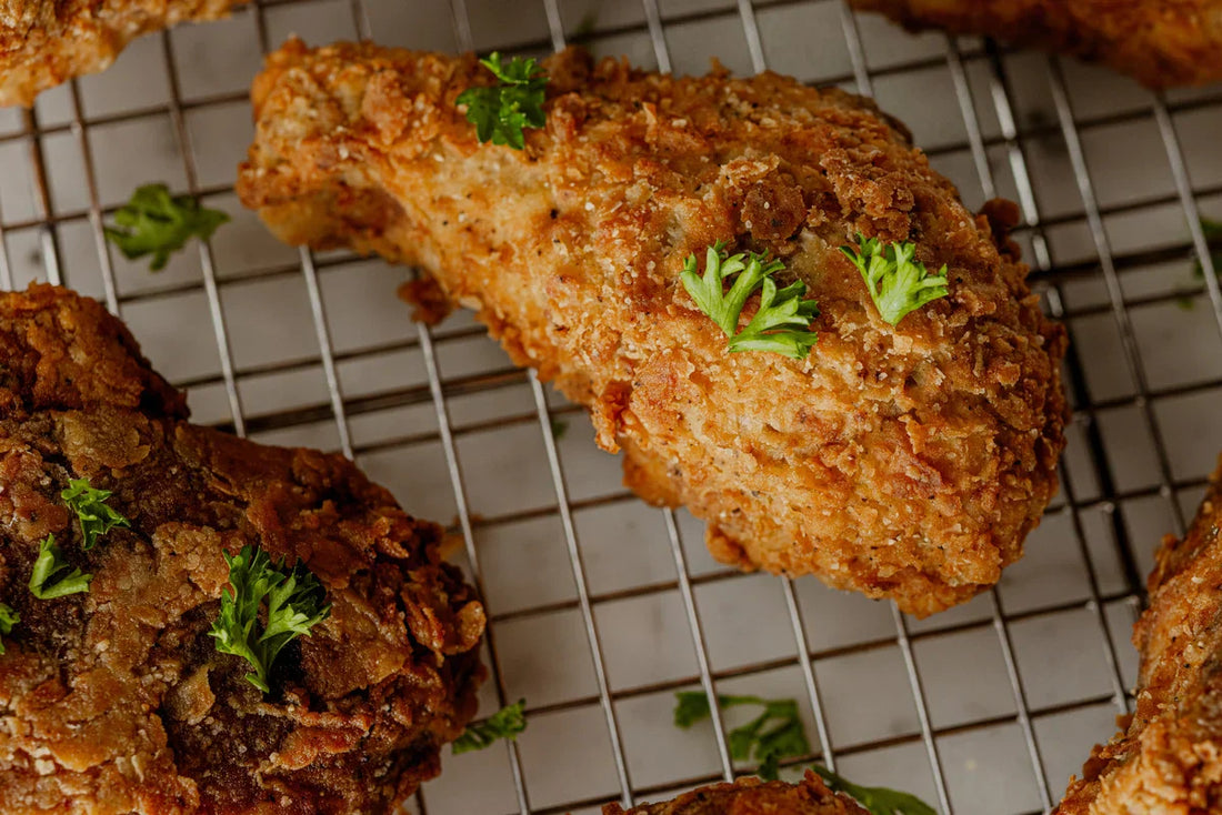 Fast and Crispy Fried Chicken for a Crowd
