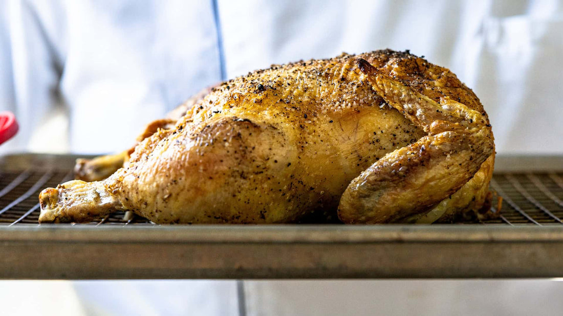 Simple Roasted Chicken: Thermal Tips for Crispy Skin
