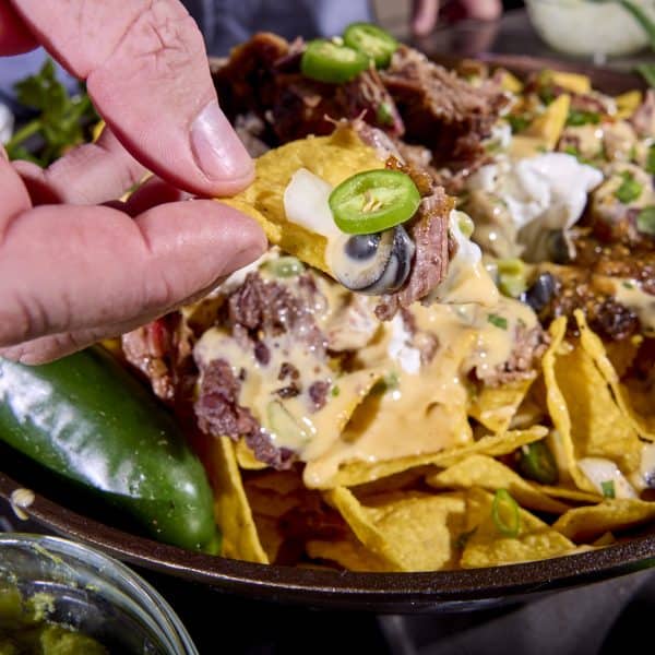 The Science of Melting Cheese: Game Day Nachos