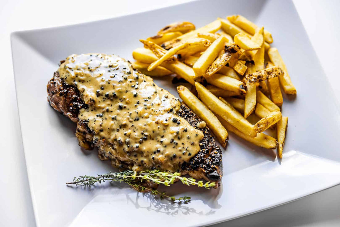 Classic Steak Au Poivre Recipe