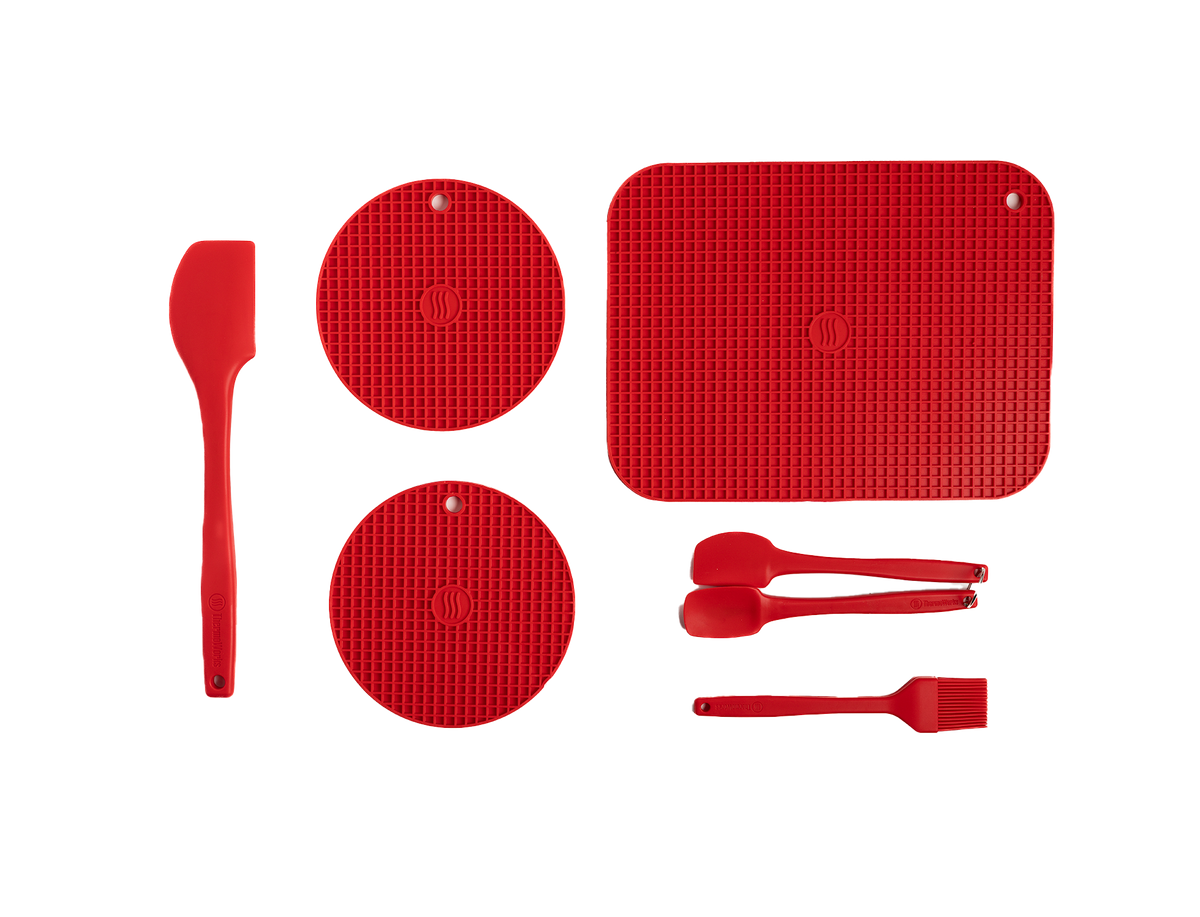 Hi-Temp Silicone Kitchen Toolkit