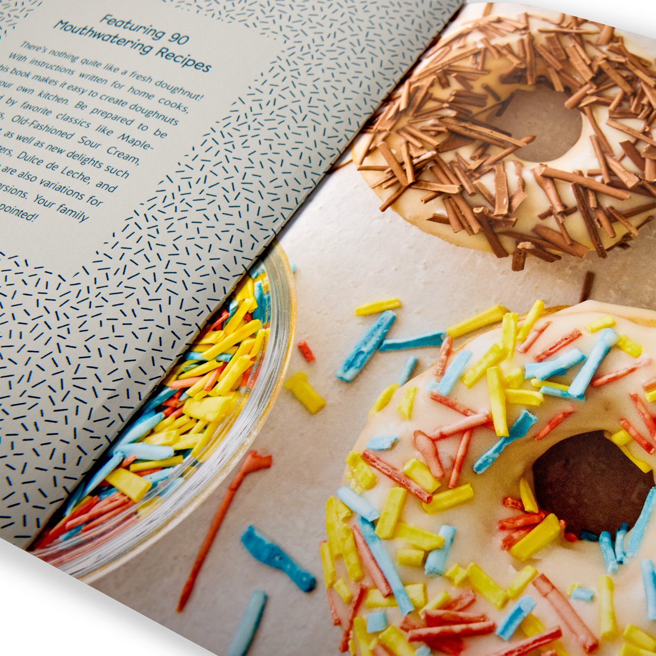 Doughnuts: 90 Simple and Delicious Recipes to Make at Home by Lara Ferroni