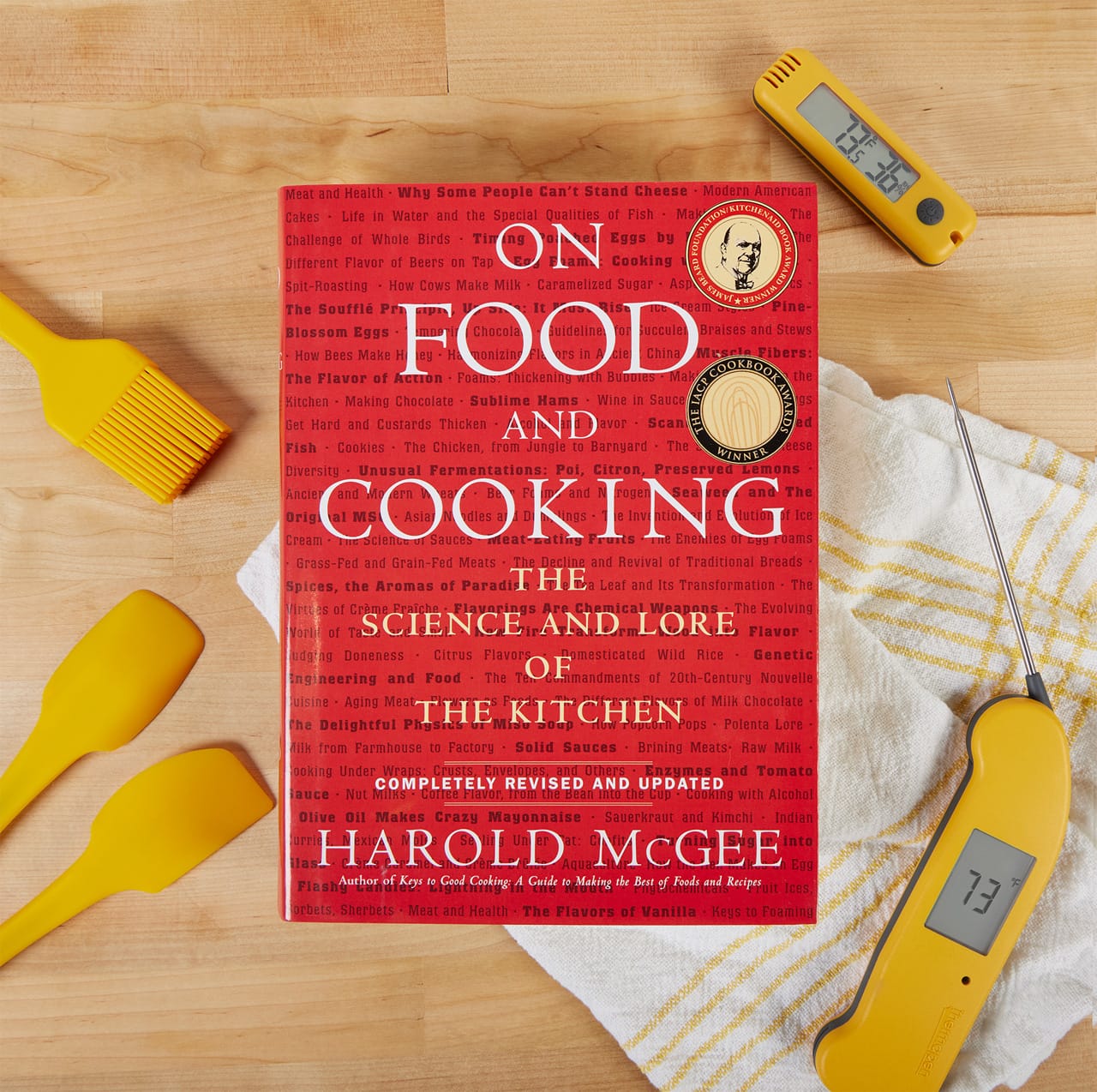 On Food and Cooking: The Science and Lore of the Kitchen by Harold McGee