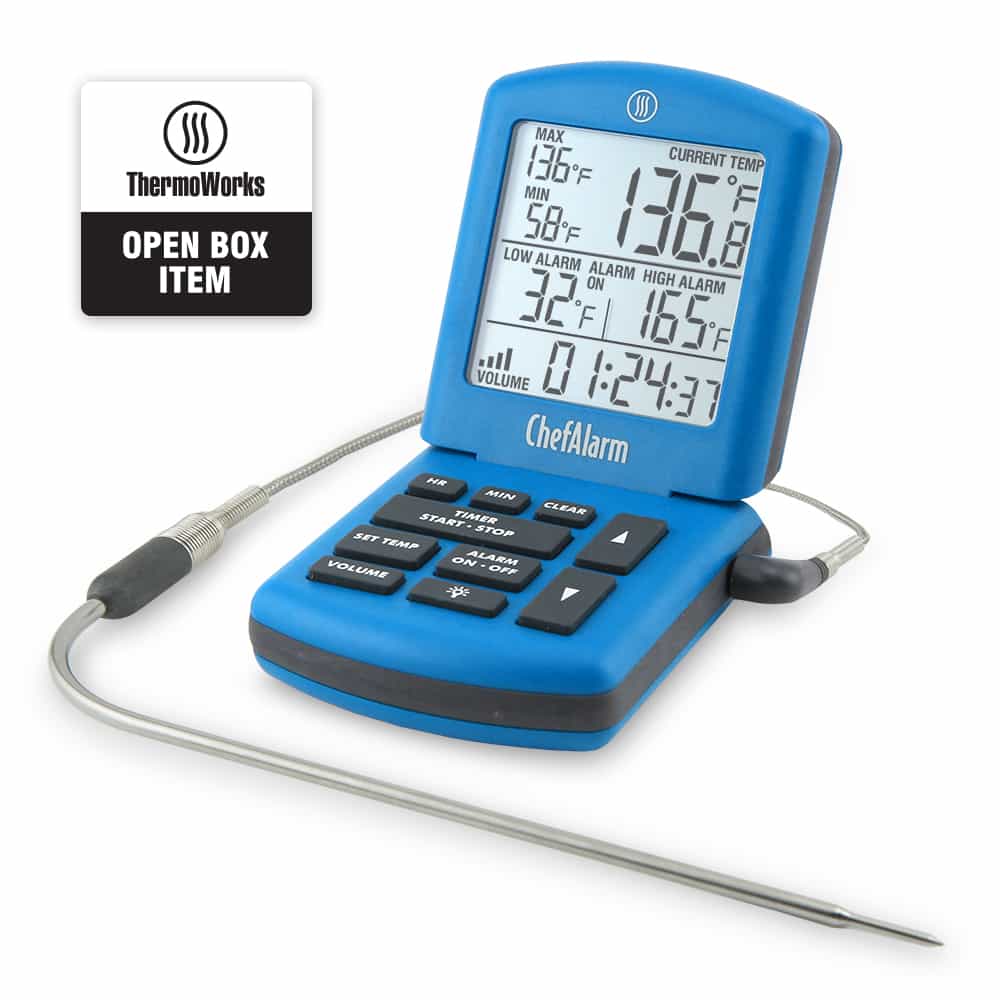 ChefAlarm® Cooking Alarm Thermometer and Timer - Open Box Special