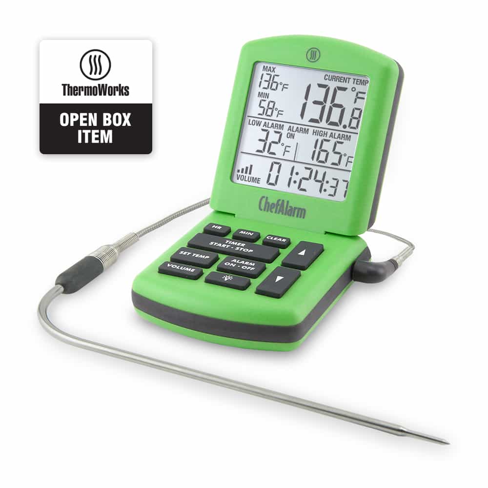 ChefAlarm® Cooking Alarm Thermometer and Timer - Open Box Special