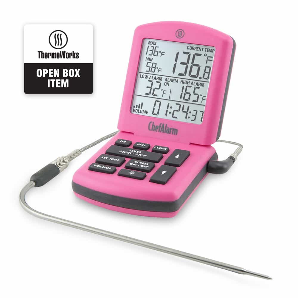 ChefAlarm® Cooking Alarm Thermometer and Timer - Open Box Special