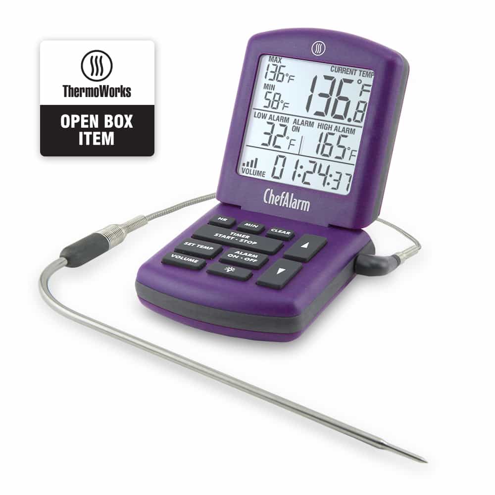 ChefAlarm® Cooking Alarm Thermometer and Timer - Open Box Special