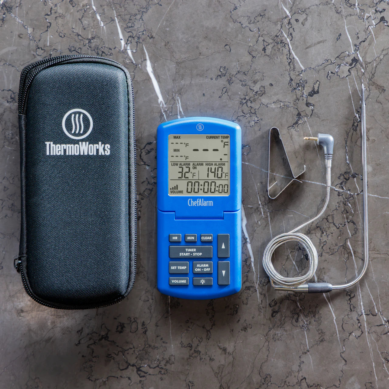 ChefAlarm® Cooking Alarm Thermometer and Timer