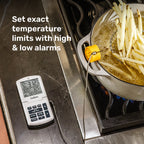 ChefAlarm® Cooking Alarm Thermometer and Timer