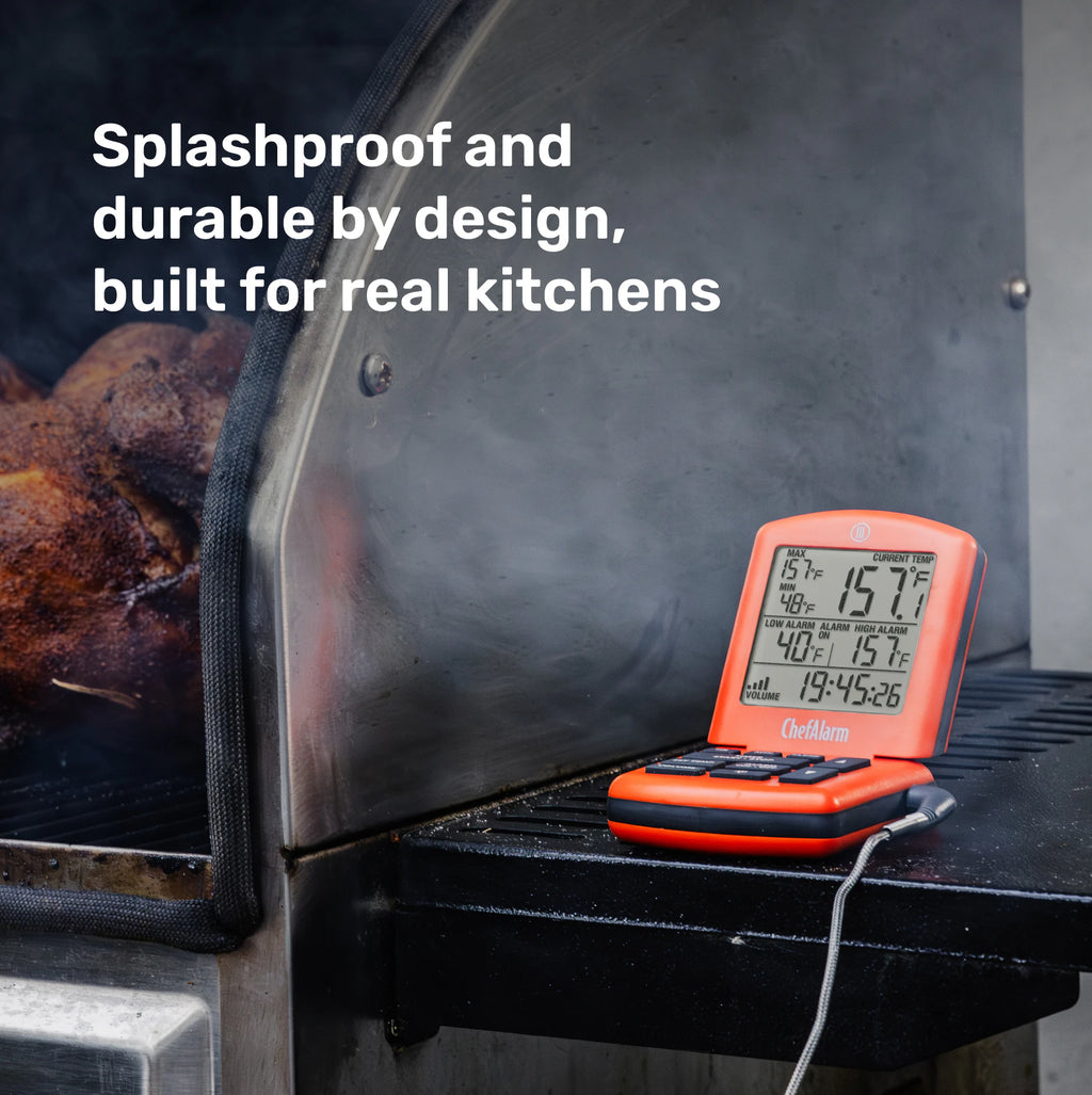 ChefAlarm® Cooking Alarm Thermometer and Timer