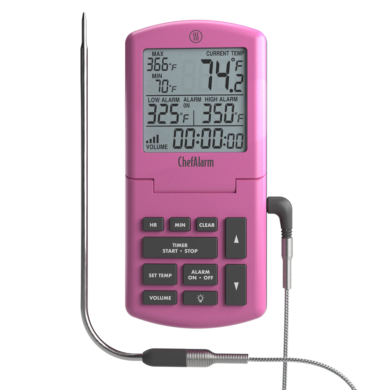 ChefAlarm® Cooking Alarm Thermometer and Timer