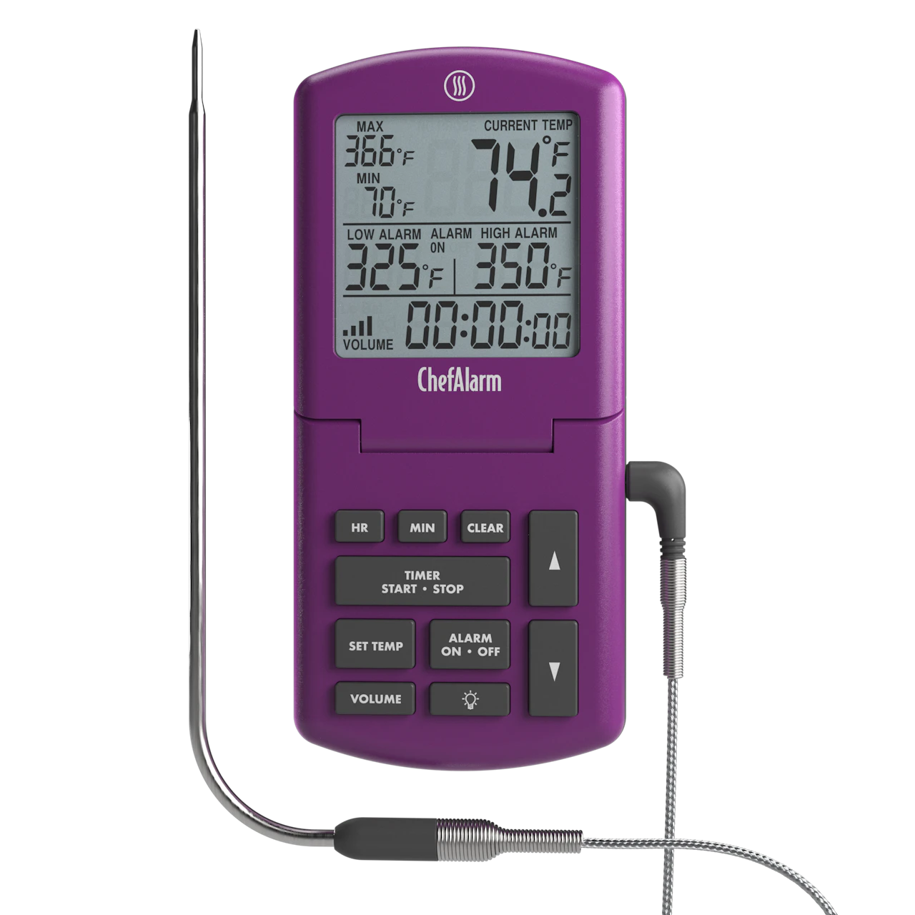 ChefAlarm® Cooking Alarm Thermometer and Timer