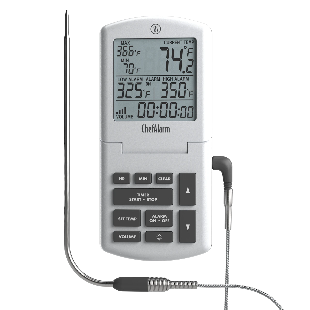 ChefAlarm® Cooking Alarm Thermometer and Timer