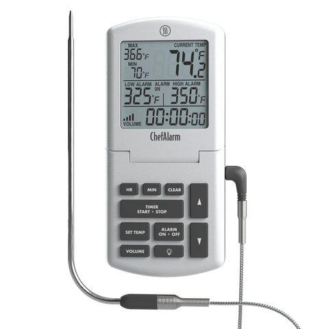ChefAlarm® Cooking Alarm Thermometer and Timer