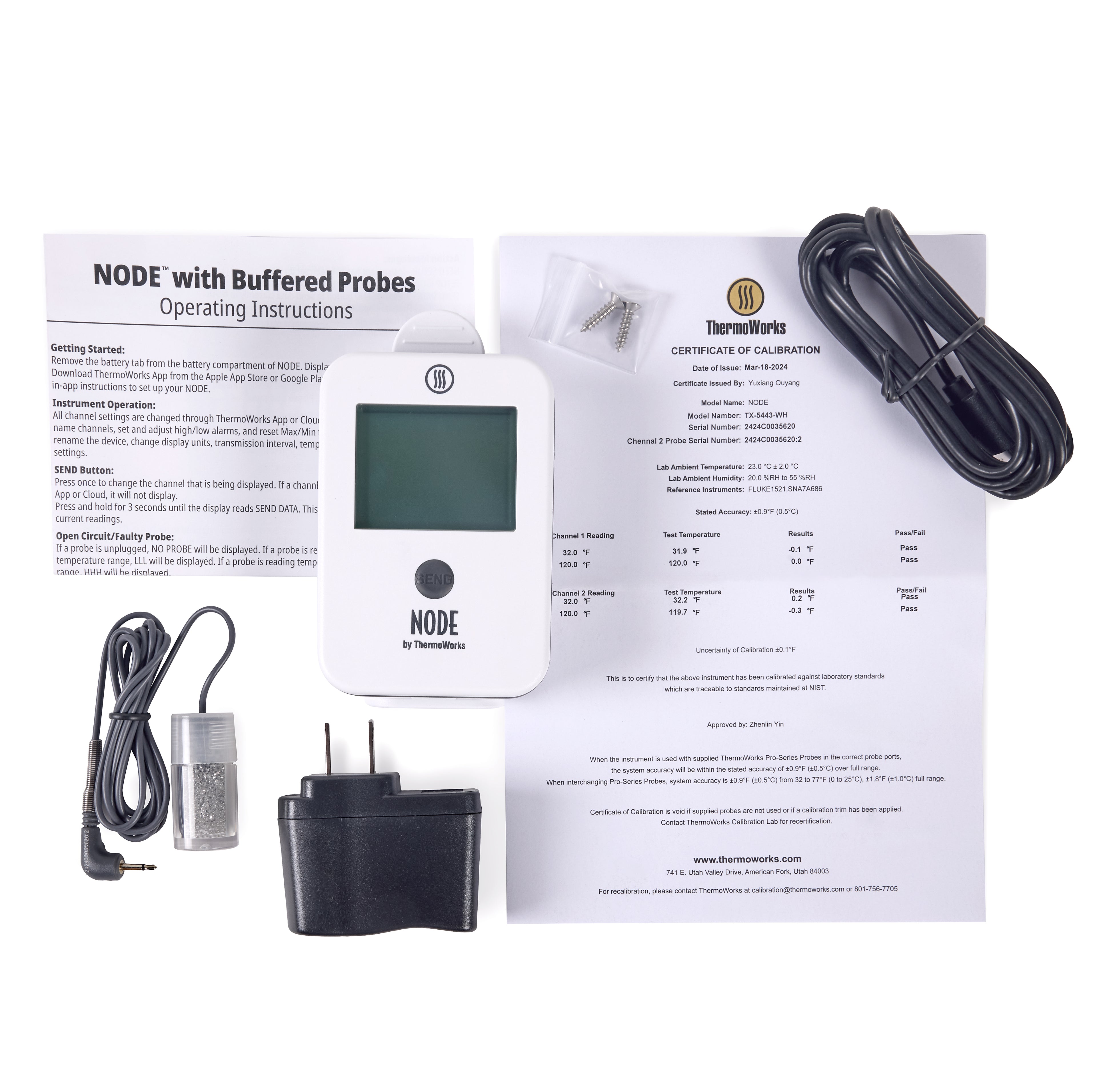 NODE® Buffered Temperature Probe Kit