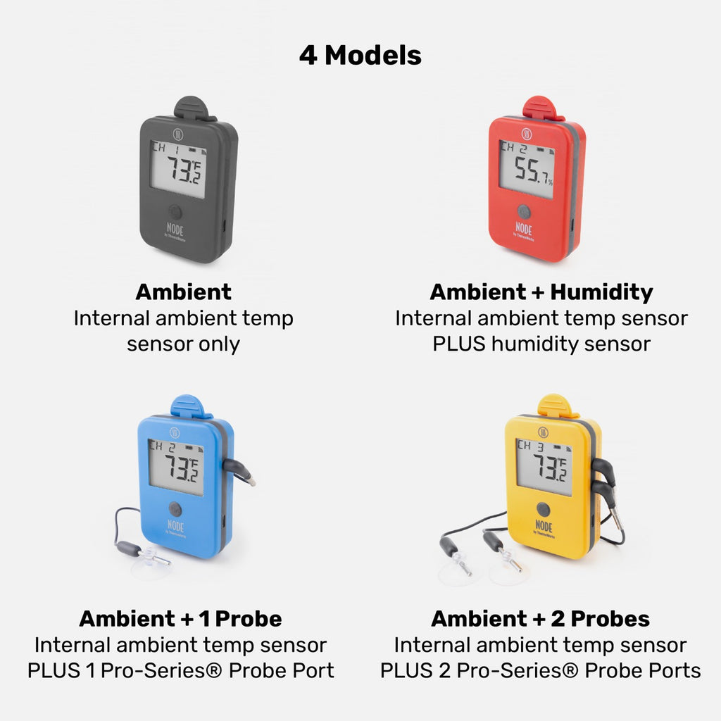 NODE® Wi-Fi Temperature and Temperature/Humidity Monitor