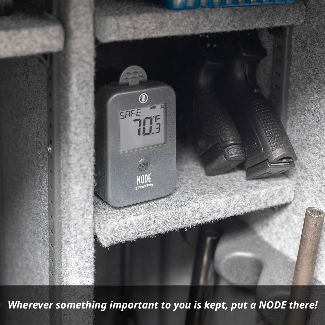 NODE® Wi-Fi Temperature and Temperature/Humidity Monitor