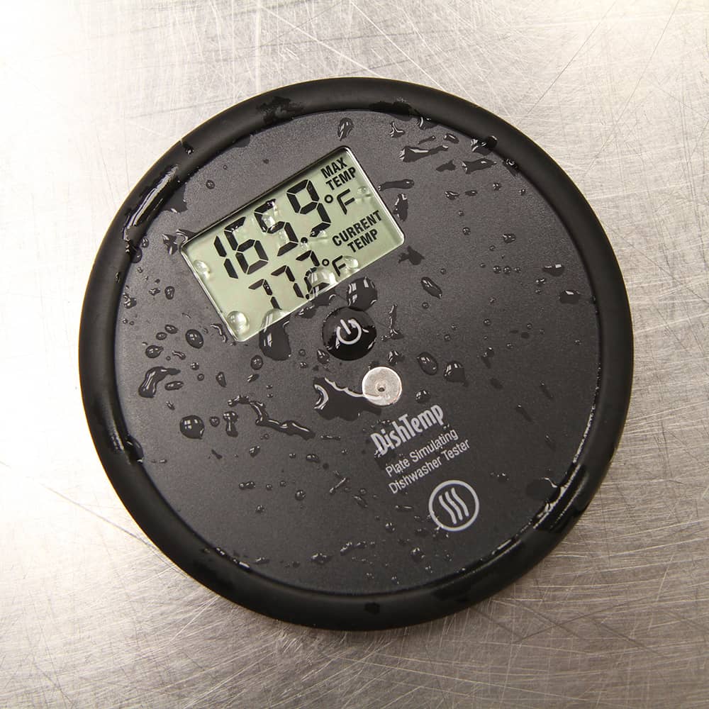 DishTemp® - Plate-simulating Dishwasher Thermometer - Open Box Special