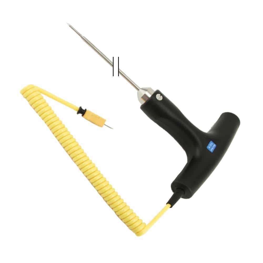 Heavy Duty T-Handle, 1/4-inch Dia, 4-inch Probe, Reduced Tip (K