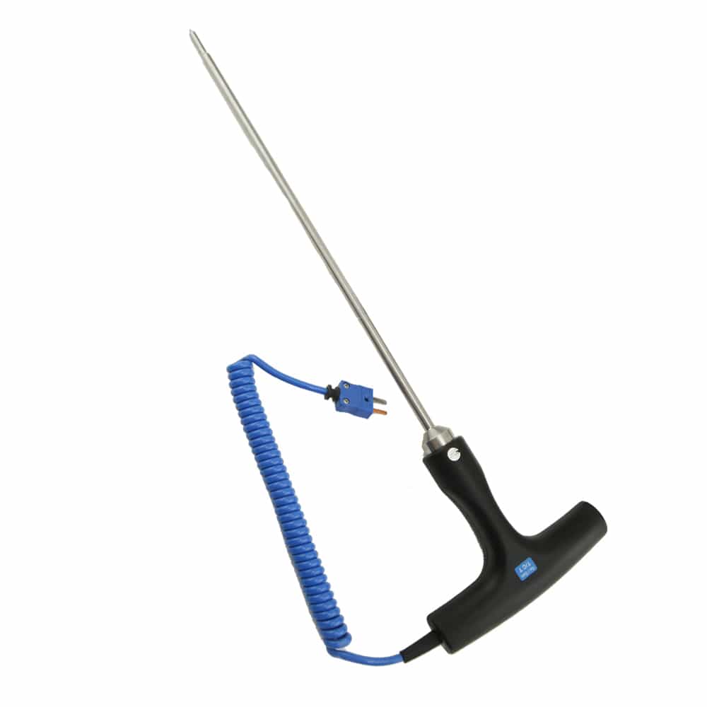 Type T Heavy Duty T-Handle, 0.16-inch Dia, 4-inch Probe, Standard Tip  (T-124)