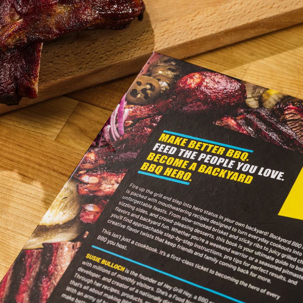 Backyard BBQ Hero - BBQ Recipe Cookbook by Susie Bulloch