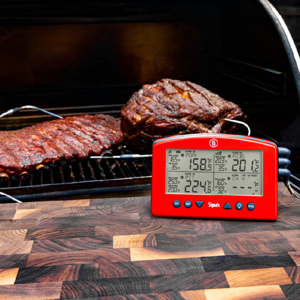 Signals™ BBQ Alarm Thermometer with Wi-Fi and Bluetooth® Wireless Technology