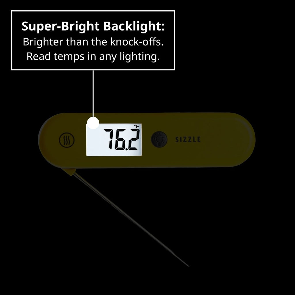 SIZZLE™: Digital Instant-Read Thermometer