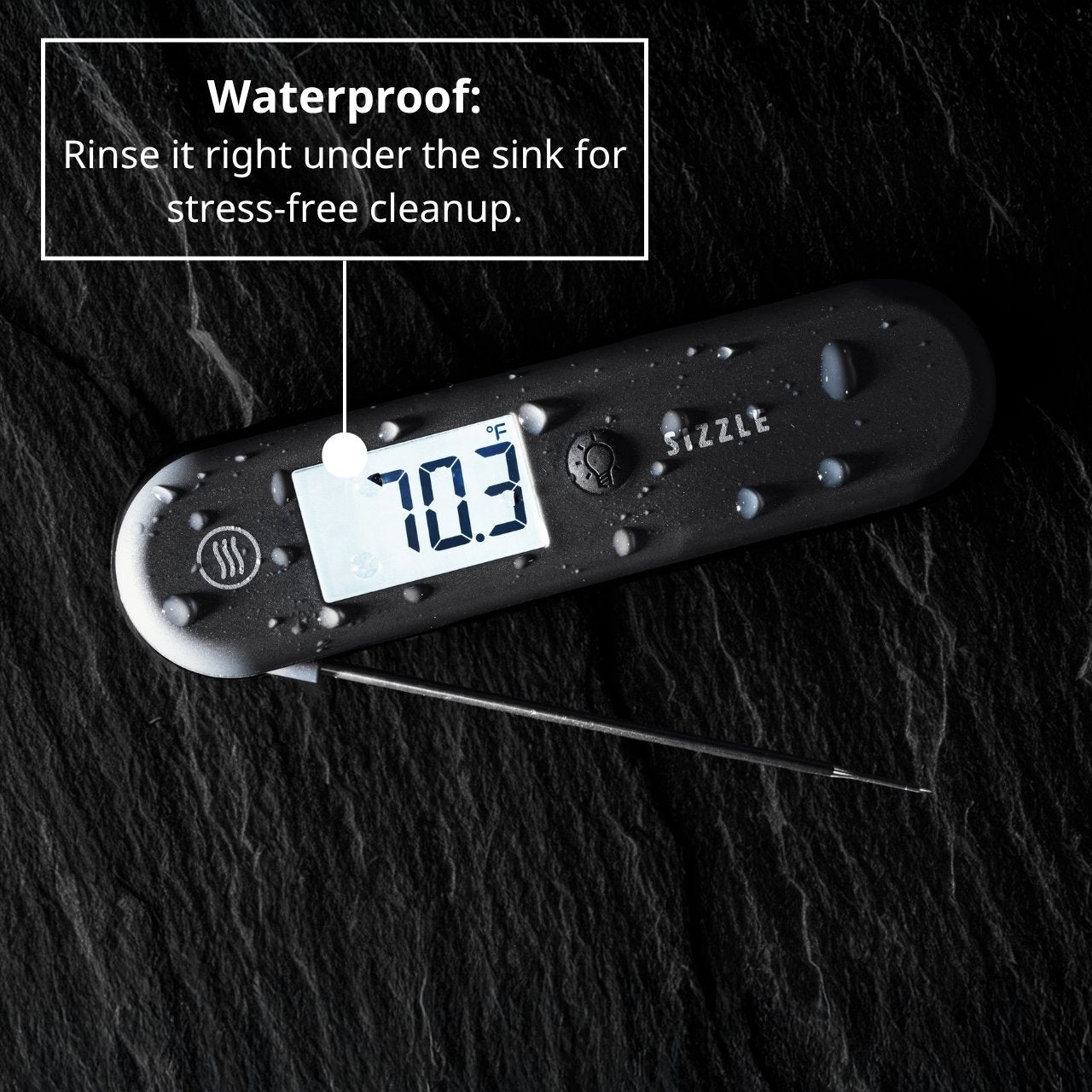 SIZZLE™: Digital Instant-Read Thermometer