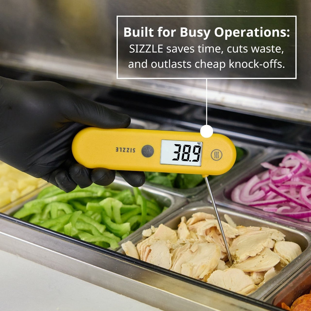 SIZZLE™: Digital Instant-Read Thermometer