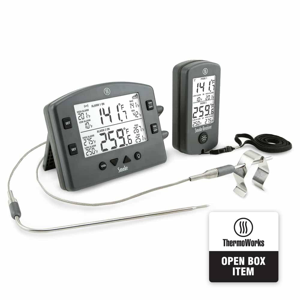 Smoke™ Remote BBQ Alarm Thermometer - Open Box Special