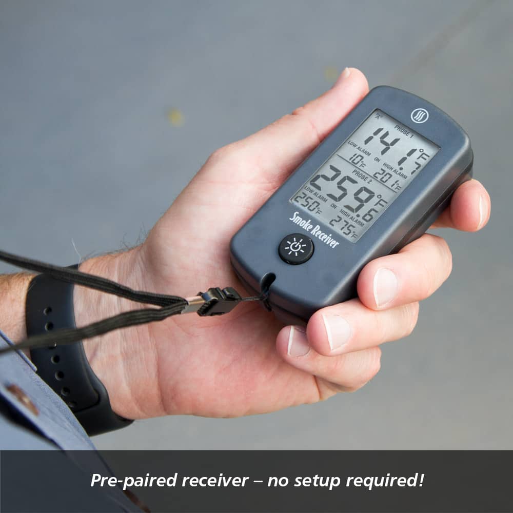 Smoke™ Remote BBQ Alarm Thermometer - Open Box Special