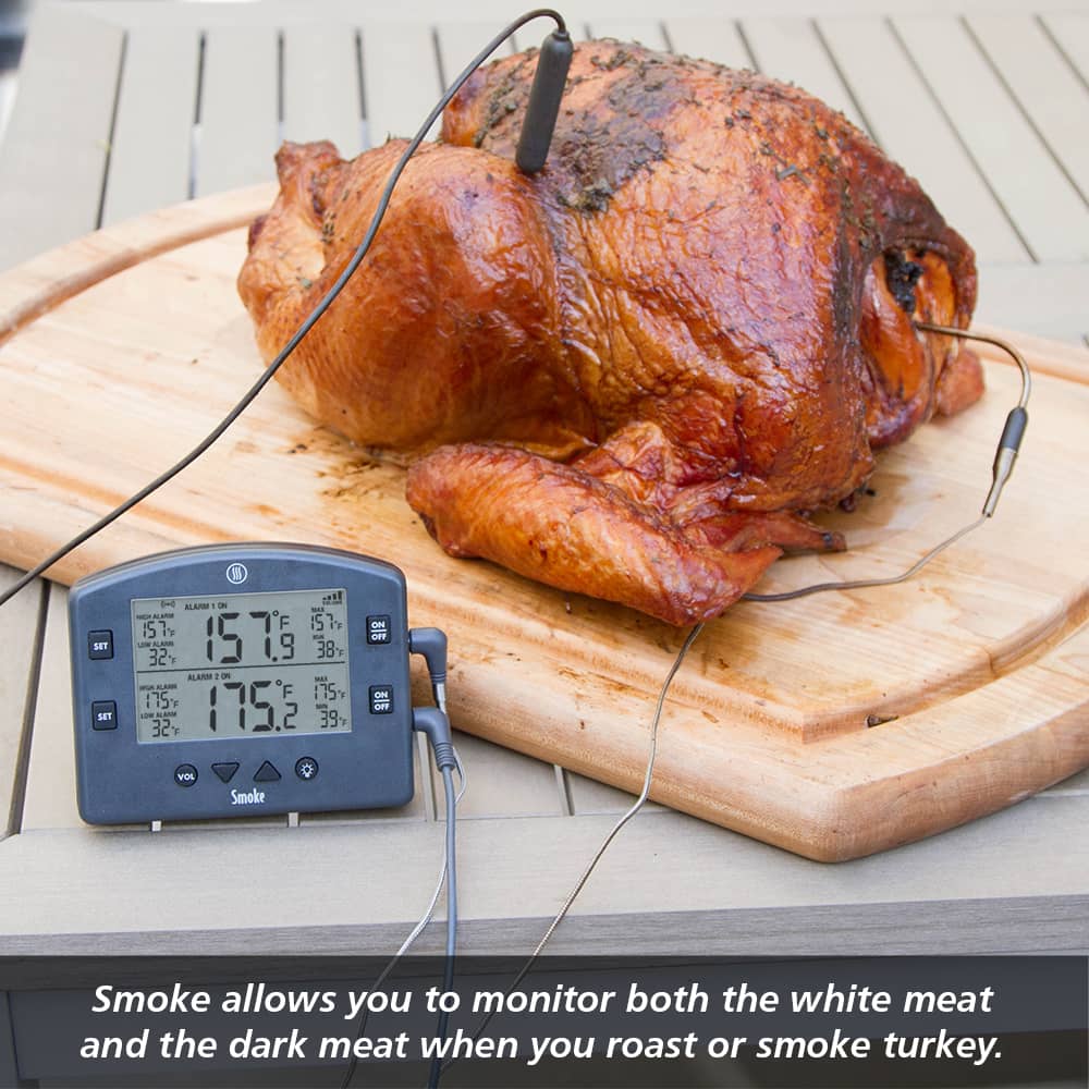 Smoke™ Remote BBQ Alarm Thermometer - Open Box Special