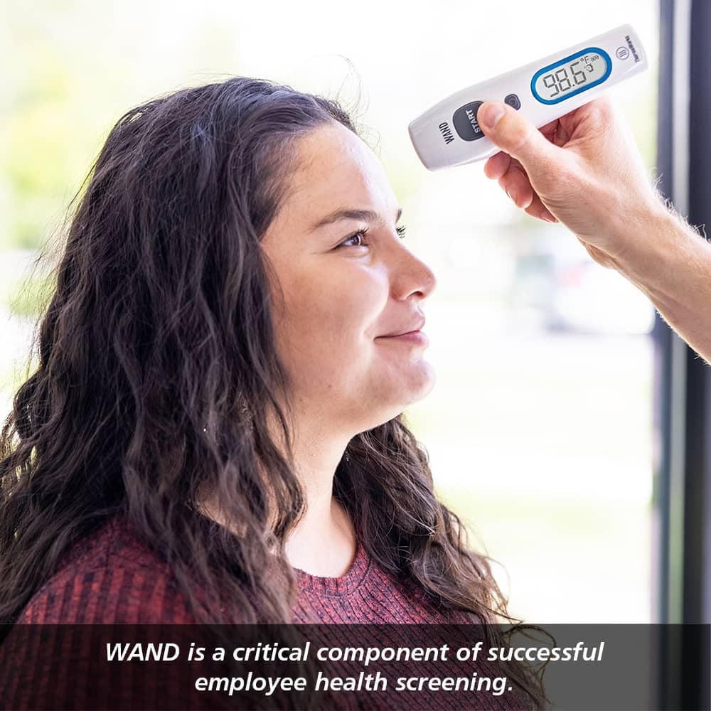 WAND™ - Non-Contact Forehead Thermometer (FDA-Cleared)