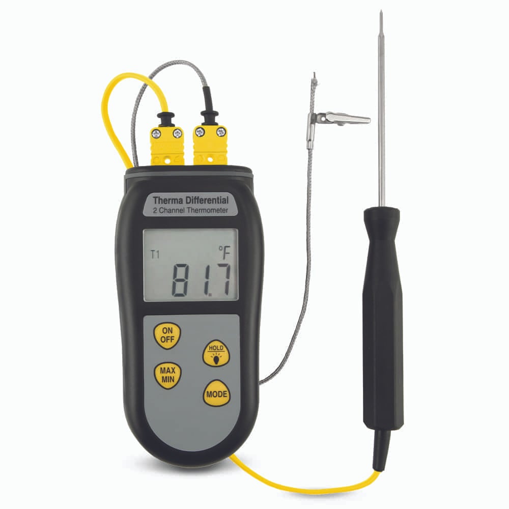 Therma Differential Thermocouple Meter – ThermoWorks