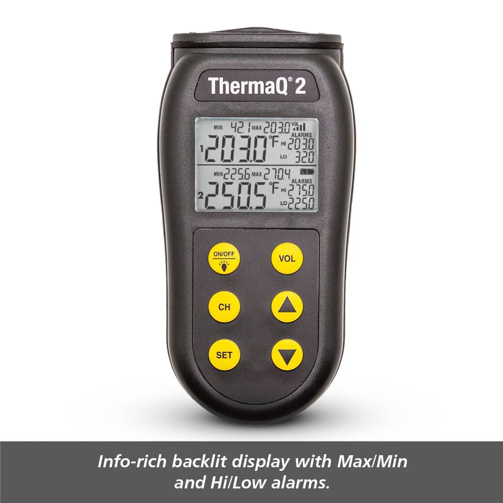 ThermaQ® 2 Thermocouple Alarm Thermometer