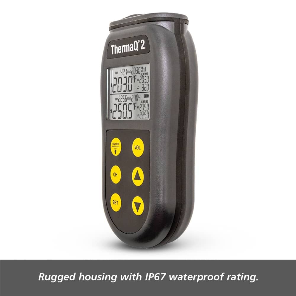 ThermaQ® 2 Thermocouple Alarm Thermometer