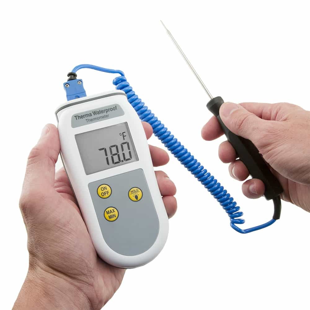 Therma Waterproof Type T High Precision Thermocouple Meter