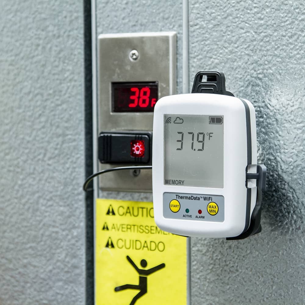 ThermaData® WiFi Temp Logger (1 Removable External Sensor)