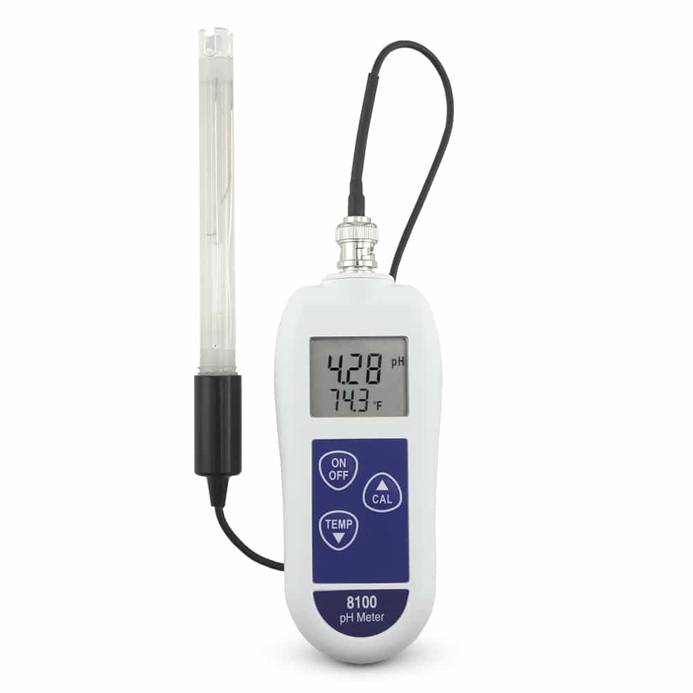 Precision pH Meter and Probe Kit  (8100)