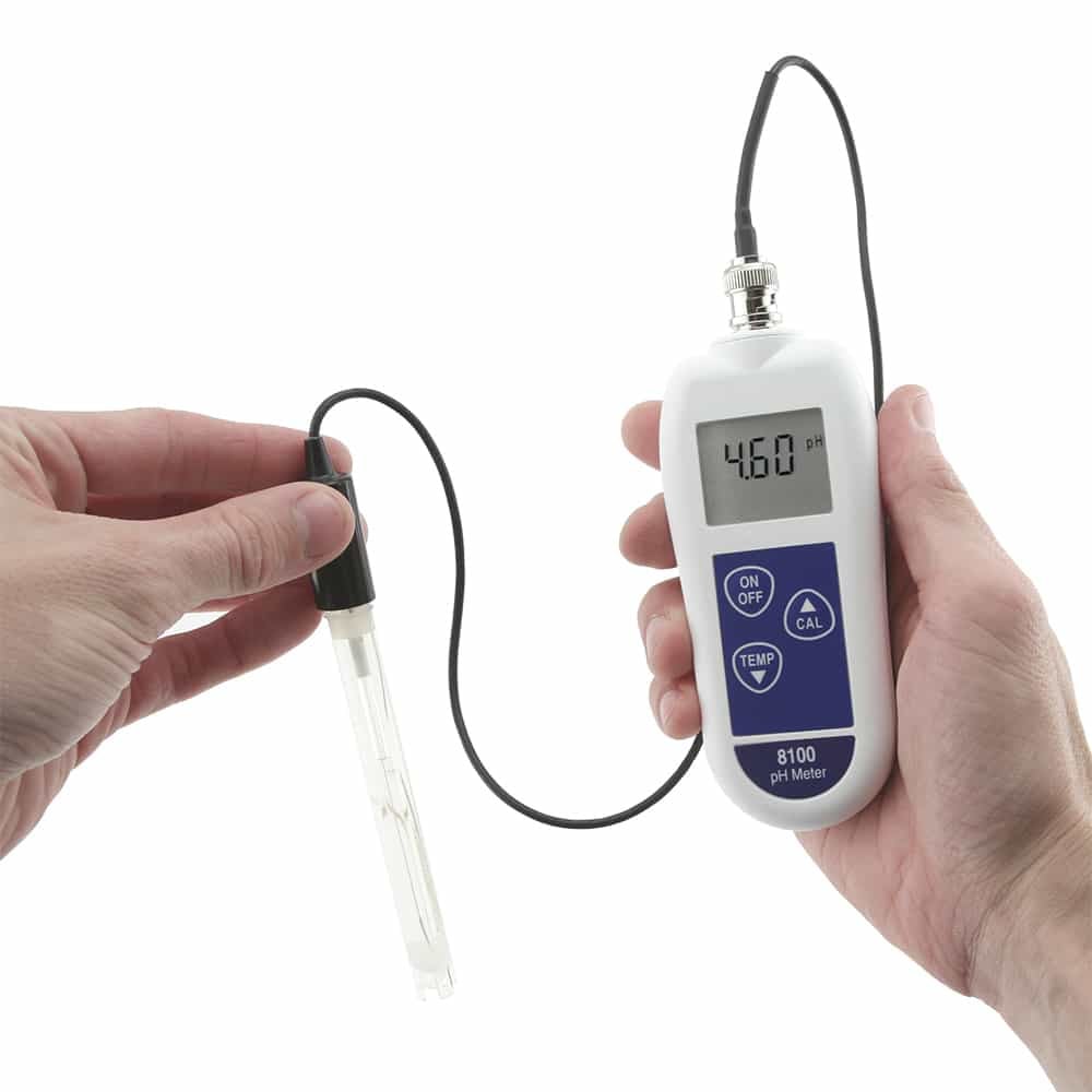 Precision pH Meter and Probe Kit  (8100)