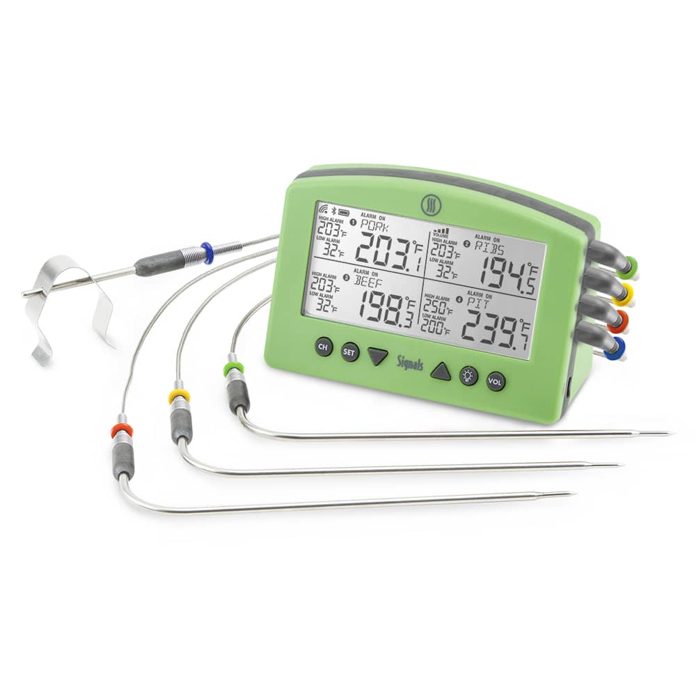 Signals™ BBQ Alarm Thermometer with Wi-Fi and Bluetooth® Wireless Technology