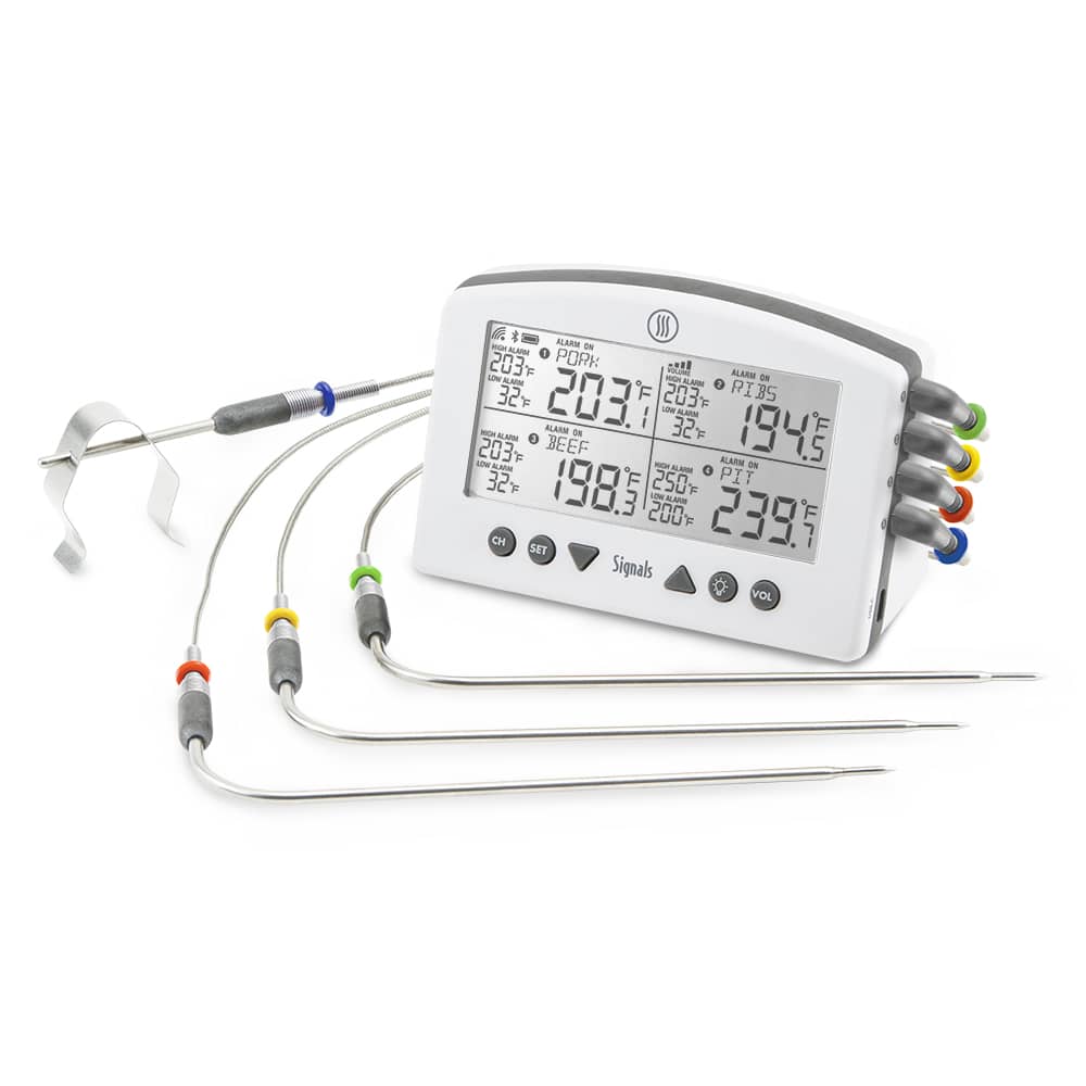 Signals™ BBQ Alarm Thermometer with Wi-Fi and Bluetooth® Wireless Technology