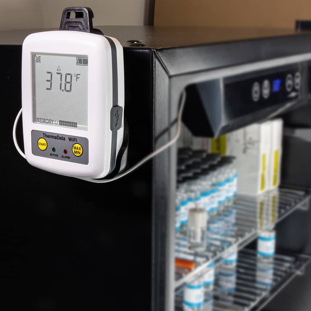 ThermaData® WiFi Vaccine Storage Digital Datalogger (DDL)