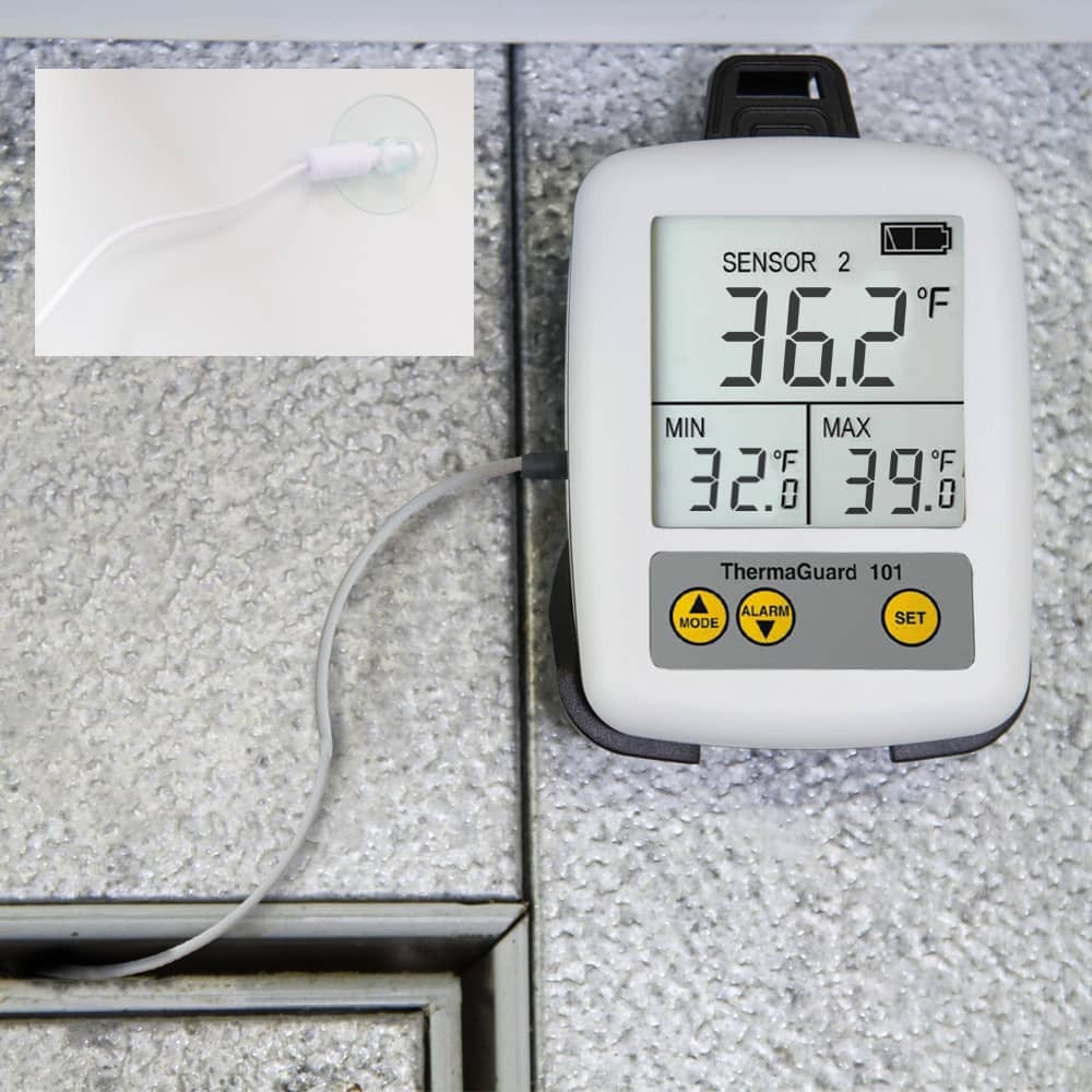 ThermaGuard High Accuracy Certified Fridge/ Freezer Alarm