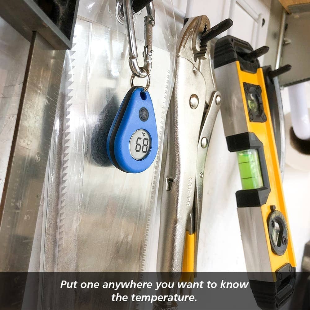 ThermoDrop® Zipper-Pull Thermometer