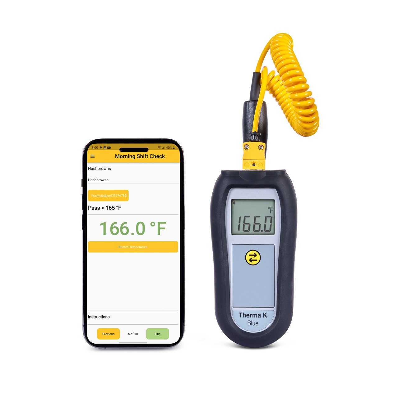 Therma K Blue Meter & Probe Kit