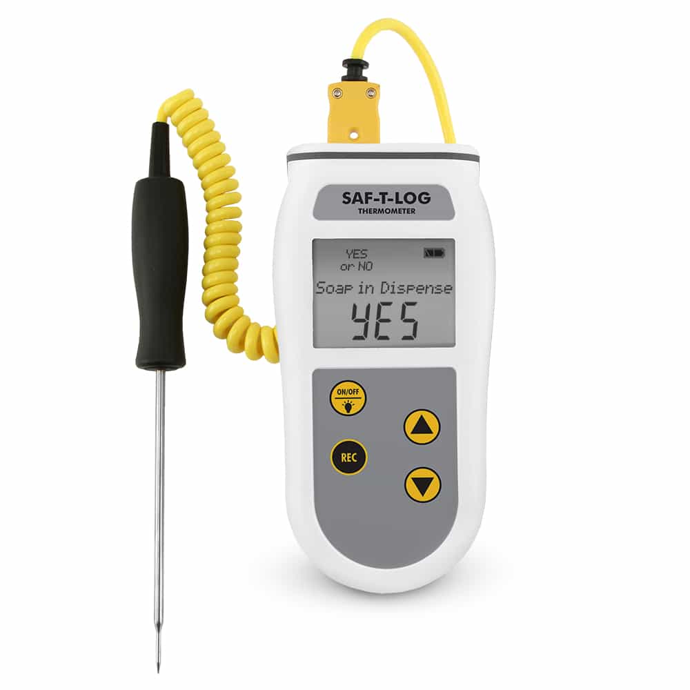 Saf-T-Log® Meter & Probe Kit with Boot – ThermoWorks