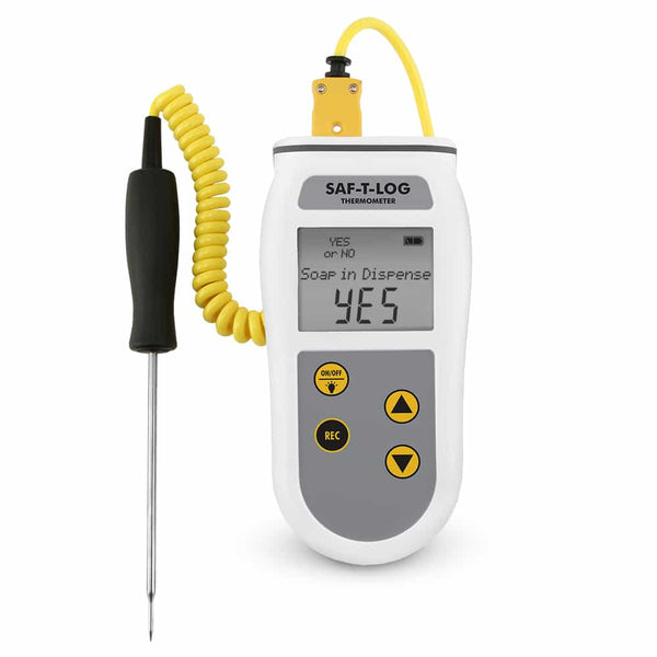 Saf-T-Log® Meter & Probe Kit with Boot – ThermoWorks