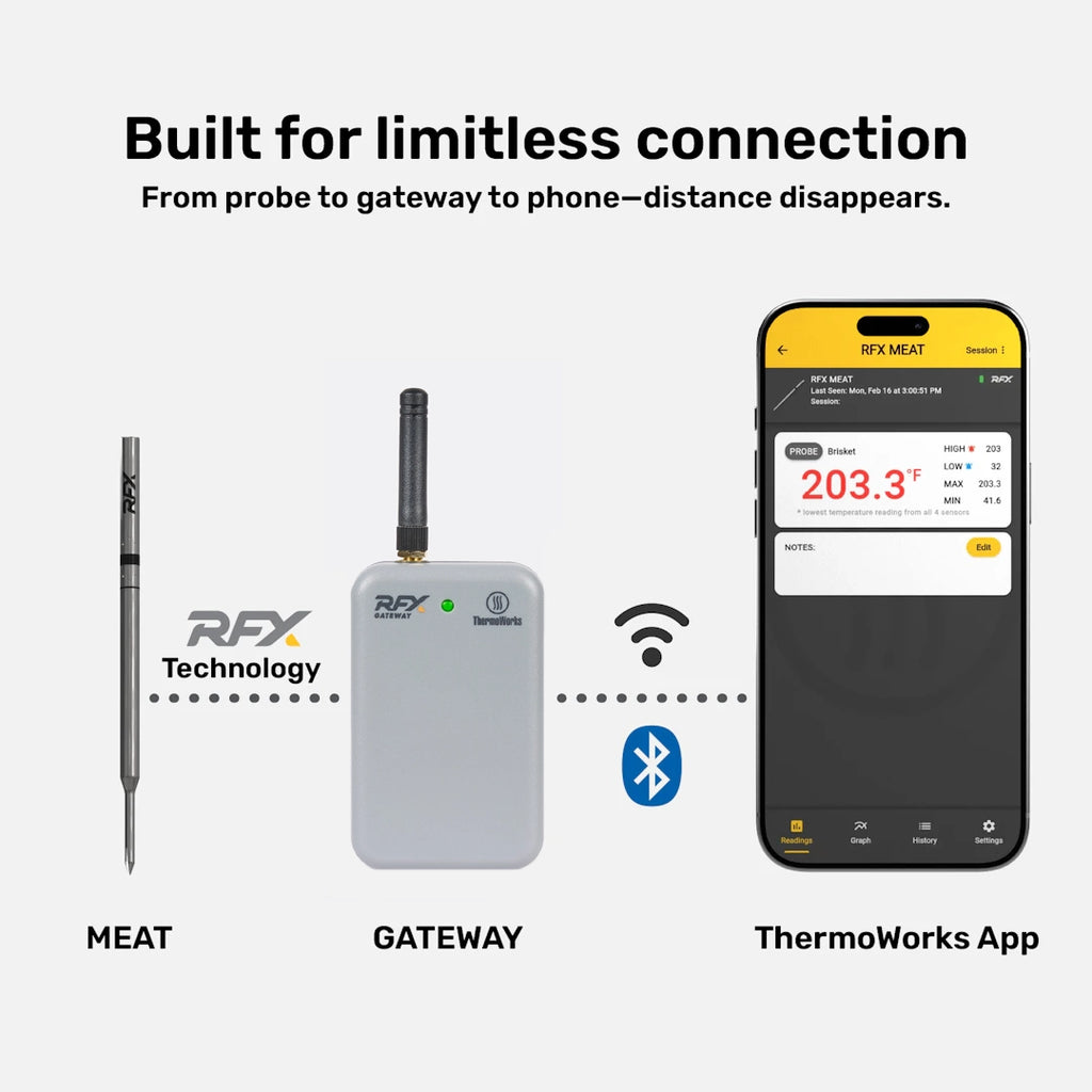 RFX™ Wireless Probe Dove Grey Starter Kit